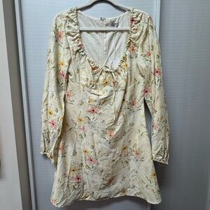 VICI dress brand is Emory Park size large. New with tags. Built in shorts